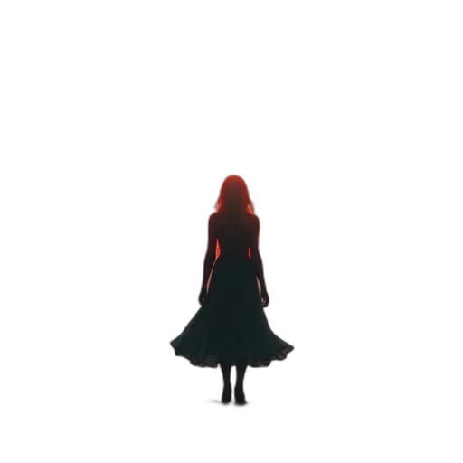 dress, hair, jacket, crown transparent PNG cut-out