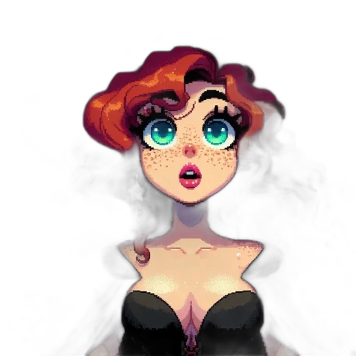 dress, face, mask, concept art transparent PNG cut-out