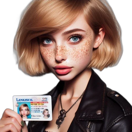 hair, face, mask, jacket transparent PNG cut-out