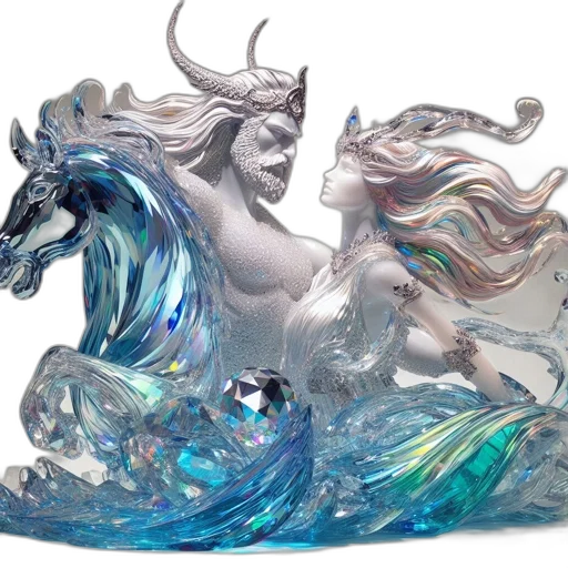 dragon, jewelry, fantasy art, 3d render transparent PNG cut-out