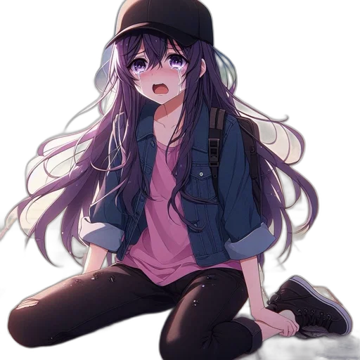 hat, jacket, creature, face transparent PNG cut-out