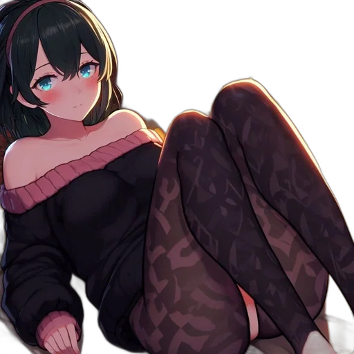dress, jacket, weapon, creature transparent PNG cut-out