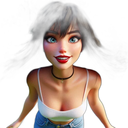 face, robot, jewelry, dress transparent PNG cut-out