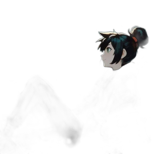 dragon, creature, animal, hair transparent PNG cut-out