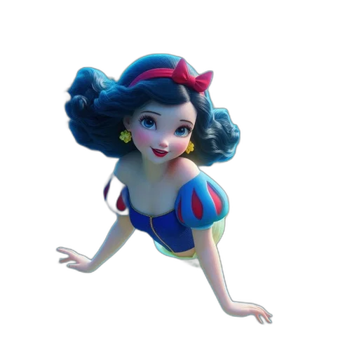 dress, crown, creature, face transparent PNG cut-out