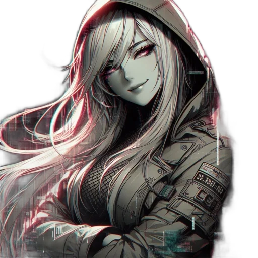 weapon, jacket, face, dragon transparent PNG cut-out