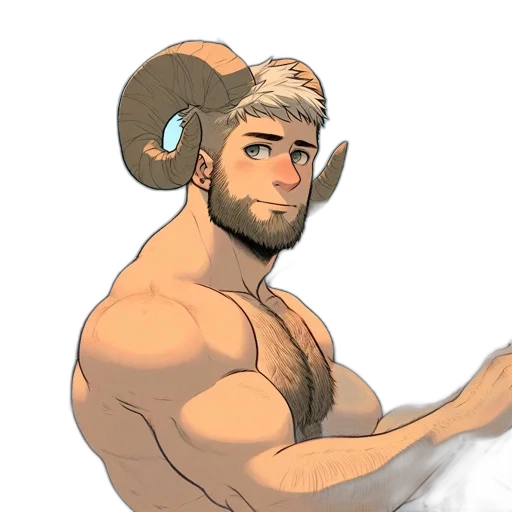 staff, creature, hat, hair transparent PNG cut-out
