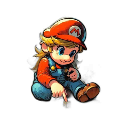staff, weapon, hat, creature transparent PNG cut-out