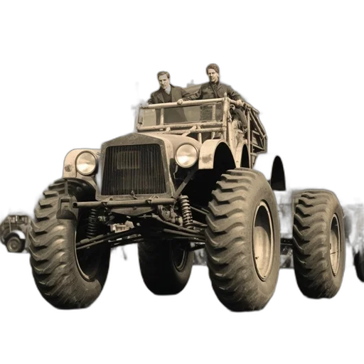 car, weapon, concept art, 3d render transparent PNG cut-out