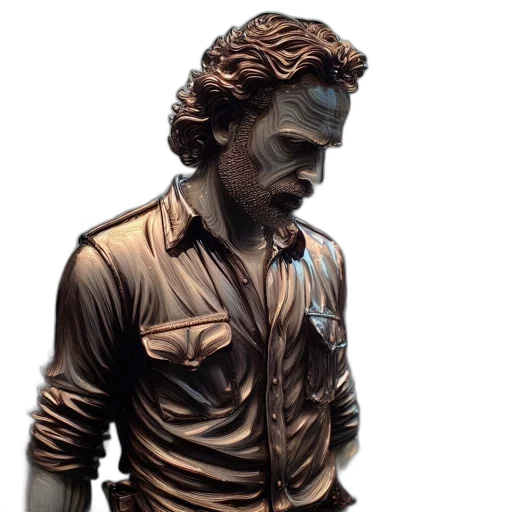 jacket, 3d render, photorealistic, comic book art transparent PNG cut-out