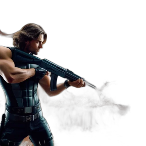weapon, concept art, comic book art, inside transparent PNG cut-out
