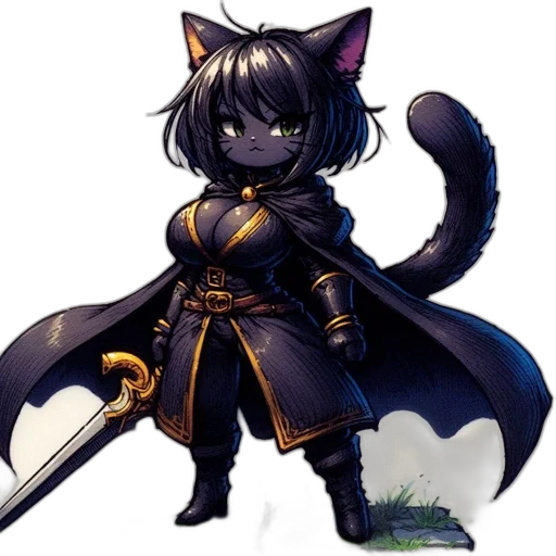 staff, weapon, sword, fantasy art transparent PNG cut-out
