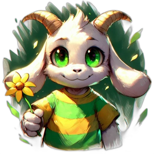 staff, dragon, flower, animal transparent PNG cut-out