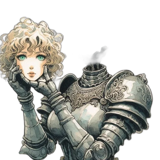 sword, weapon, staff, robot transparent PNG cut-out