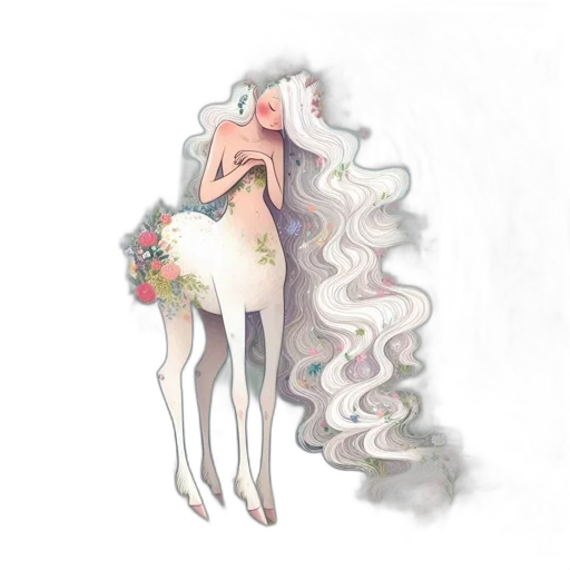 dress, flower, hair, crown transparent PNG cut-out