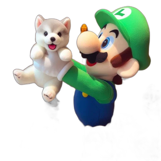 animal, staff, 3d render, concept art transparent PNG cut-out