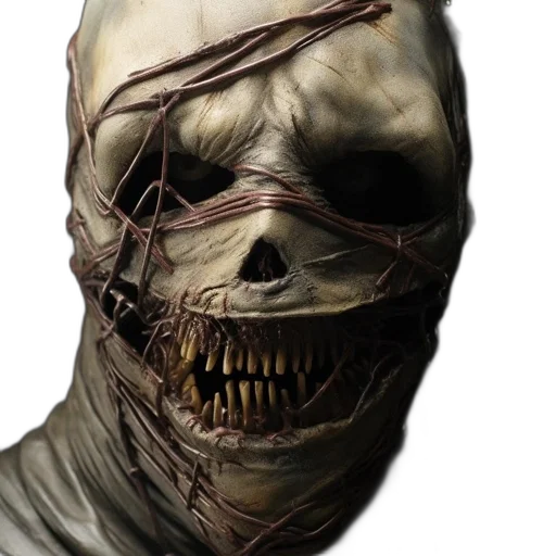 mask, face, creature, concept art transparent PNG cut-out