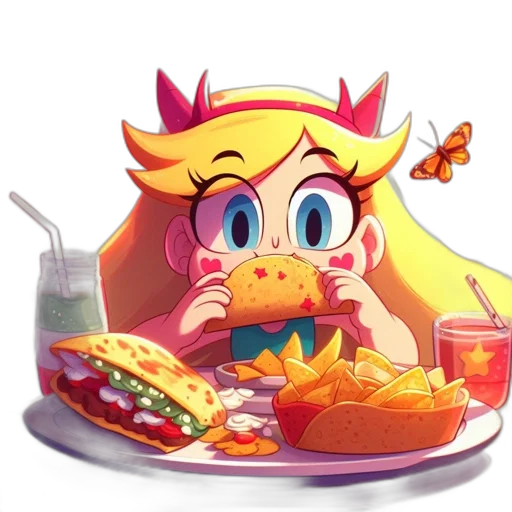 food, creature, animal, crown transparent PNG cut-out