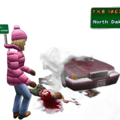 concept art, pixel art, 3d render, vaporwave transparent PNG cut-out