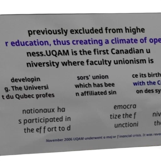 université, québec, montréal, uqam transparent PNG cut-out