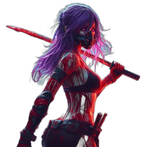 weapon, sword, staff, fantasy art transparent PNG cut-out