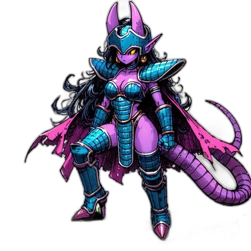 dragon, robot, weapon, staff transparent PNG cut-out