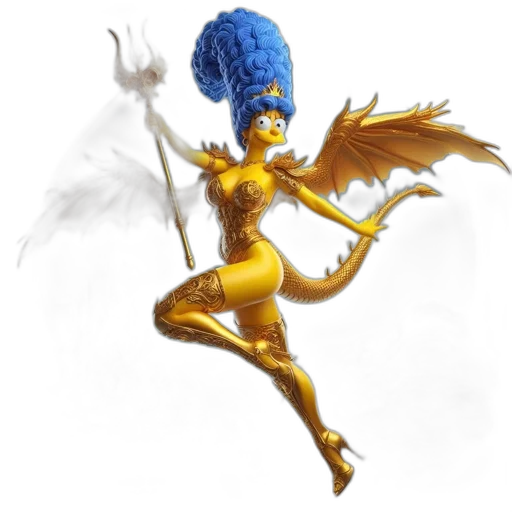 staff, crown, dragon, hat transparent PNG cut-out