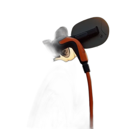staff, hat, mask, hair transparent PNG cut-out