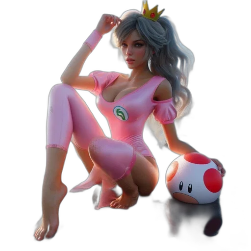 concept art, 3d render, fantasy art, vaporwave transparent PNG cut-out