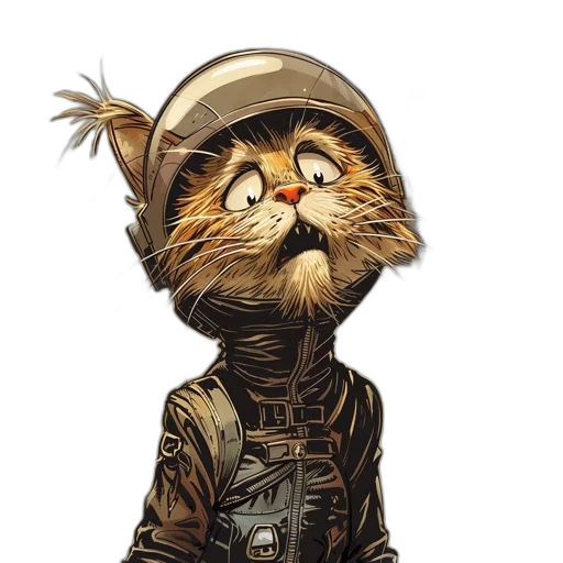 staff, animal, comic book art, concept art transparent PNG cut-out