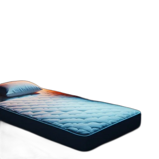 3d render, blue, dimly, lit transparent PNG cut-out