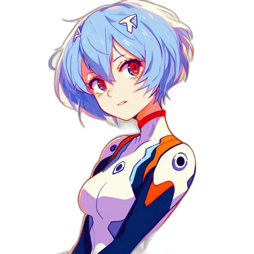 robot, staff, face, dress transparent PNG cut-out