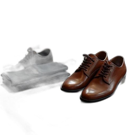 shoes, 3d render, photorealistic, concept art transparent PNG cut-out
