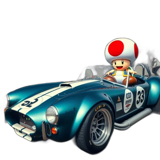 car, robot, 3d render, concept art transparent PNG cut-out