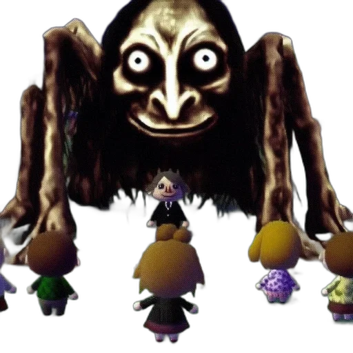 creature, mask, animal, staff transparent PNG cut-out