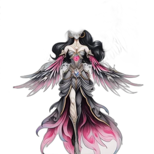dress, concept art, fantasy art, pixel art transparent PNG cut-out