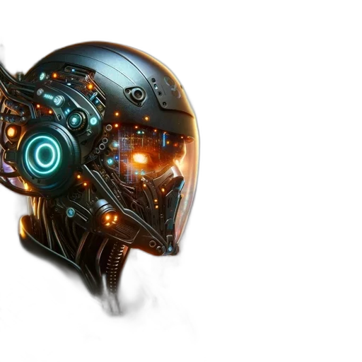 mask, robot, face, weapon transparent PNG cut-out