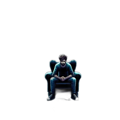 furniture, robot, hair, creature transparent PNG cut-out