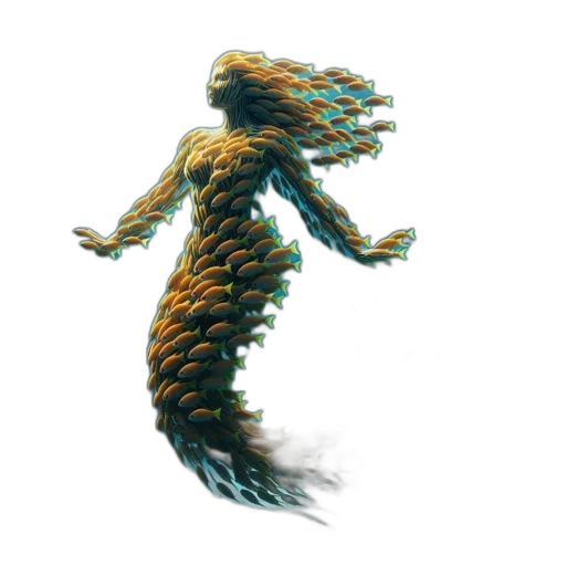 creature, hair, dragon, animal transparent PNG cut-out