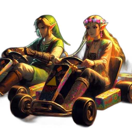 car, concept art, watercolor, vaporwave transparent PNG cut-out