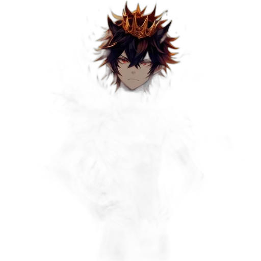 mask, creature, crown, hair transparent PNG cut-out