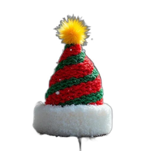 hat, staff, crown, 3d render transparent PNG cut-out