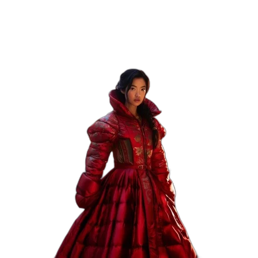 dress, jacket, 3d render, concept art transparent PNG cut-out
