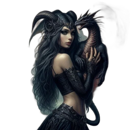 dragon, mask, creature, fantasy art transparent PNG cut-out