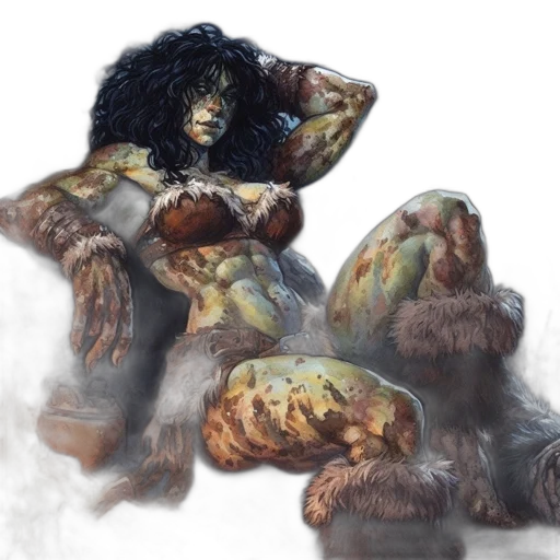 creature, concept art, fantasy art, comic book art transparent PNG cut-out