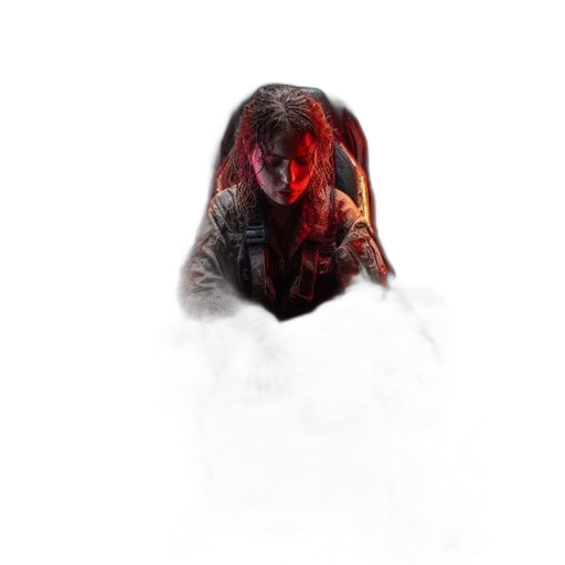 mask, face, creature, hair transparent PNG cut-out