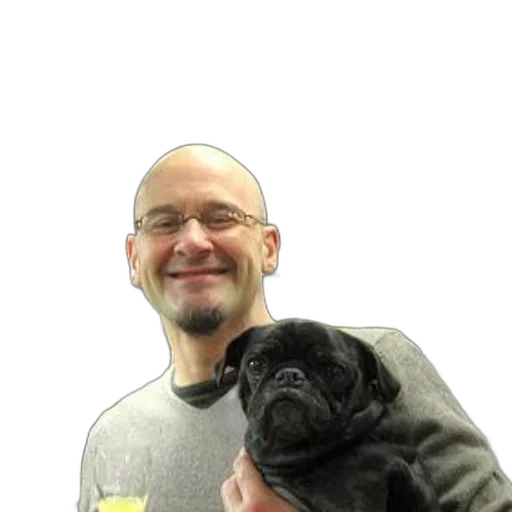 staff, animal, creature, man transparent PNG cut-out