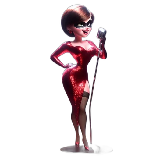 dress, staff, robot, concept art transparent PNG cut-out