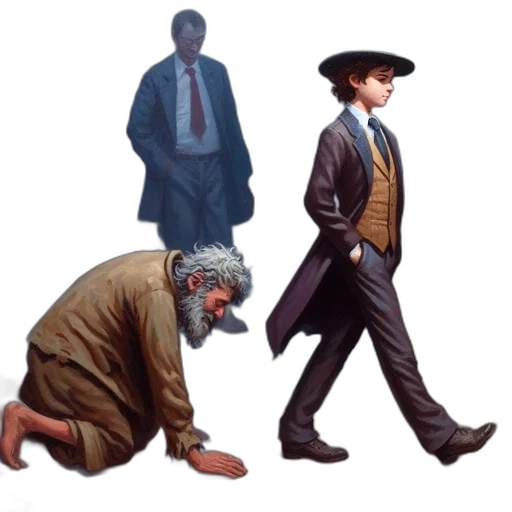 jacket, mask, concept art, pixel art transparent PNG cut-out