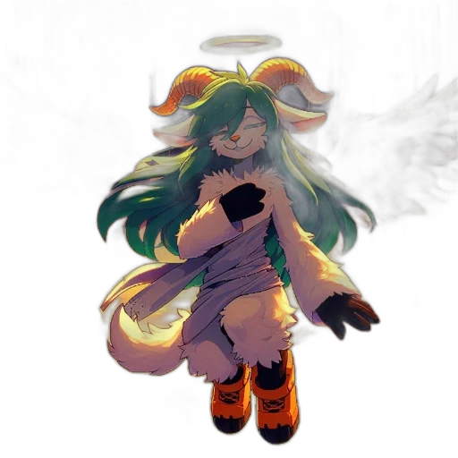 mask, dragon, staff, creature transparent PNG cut-out